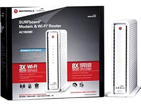 Arris SURFboard SBG6782AC DOCSIS 3.0 Cable Modem/ Wi-Fi AC1750 Router