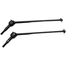 RC Car Accessories for Rlaarlo for Rlaarlo for Omni for Terminator 1/10 RC Car 2pcs Steel Metal Drive Shaft CVD Driveshaft Upgrade Parts Accessories