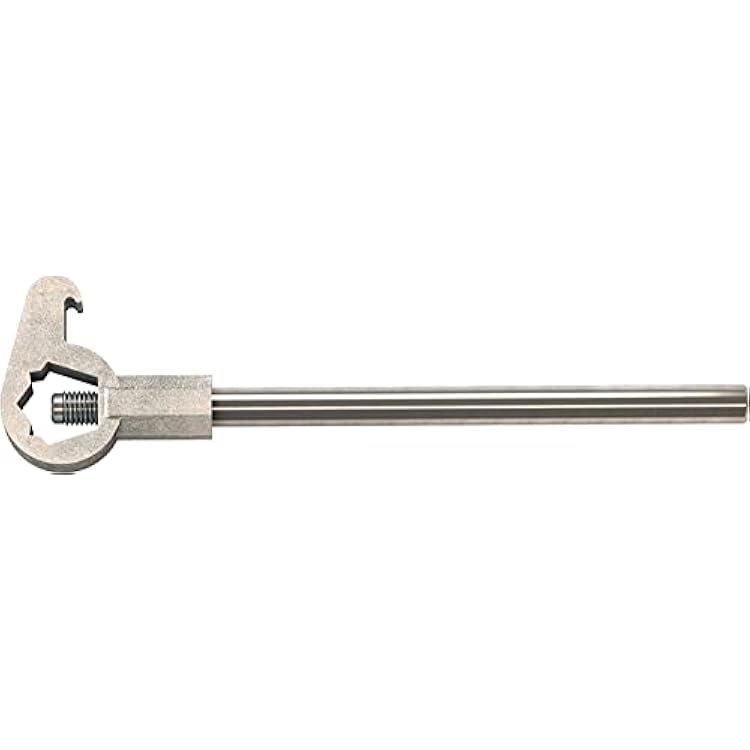 Bon Tool 84-637 Heavy-Duty Adjustable Fire Hydrant Spanner Wrench, 12 Length