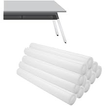 12 PCS Clamp Foam Tube, 15.7 X 1.8 Inch OD, 1 Inch ID Pre Cut Tube Cover White Foam Pipe Protection for Table Leg Bumper Parapet Corner Edge Protection, Clamp Pipe Insulation Covers