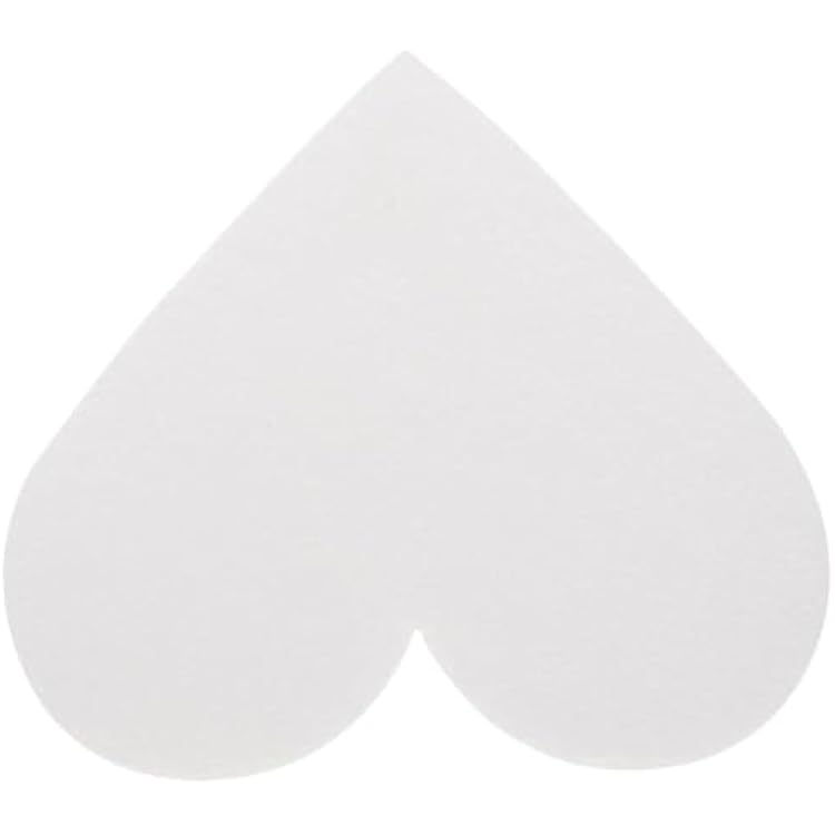 BESTonZON Heart Shaped Foam Cake Dummy - 7.8-Inch Cake Model for Decorating and Practice, Heart Shaped Fake Cake Model for Weddings, Anniversaries, and Birthday Displays