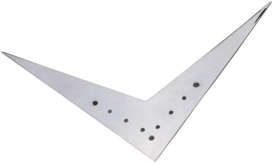 Chrome Bridge Tailpiece for Flying V Guitar