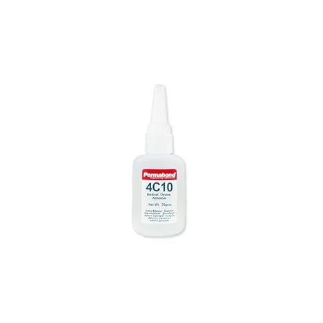 Permabond 4C10 Cyanoacrylate Low Viscosity, high Purity, Medical Device Grade, cyanoacrylate Adhesive