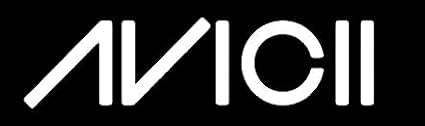 LLI Avicii | Decal Vinyl Sticker | Cars Trucks Vans Walls Laptop | White | 5.5 x 1.4 in | LLI1117