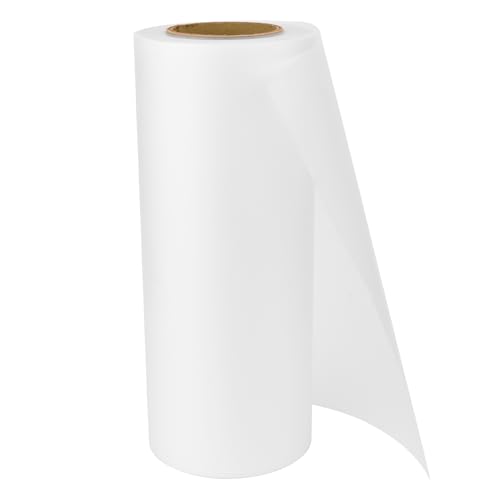 DTF Transfer Film Roll 13 x 328ft,Double Sided Glossy Clear PreTreat PET Heat Transfer Paper, Cold and Hot Peel, Direct to Film for T-Shirts Textile