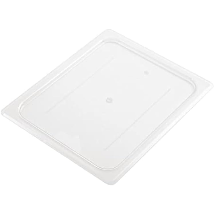 Cambro 20CWC135 Camwear Food Pan Cover 12 size flat clear - Case of 6