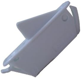 Set of 6 pcs White Window Sash Vent Stops 1754WHITE fits 0.285" x 1.875" Opening and 0.689" Vinyl Thickness.
