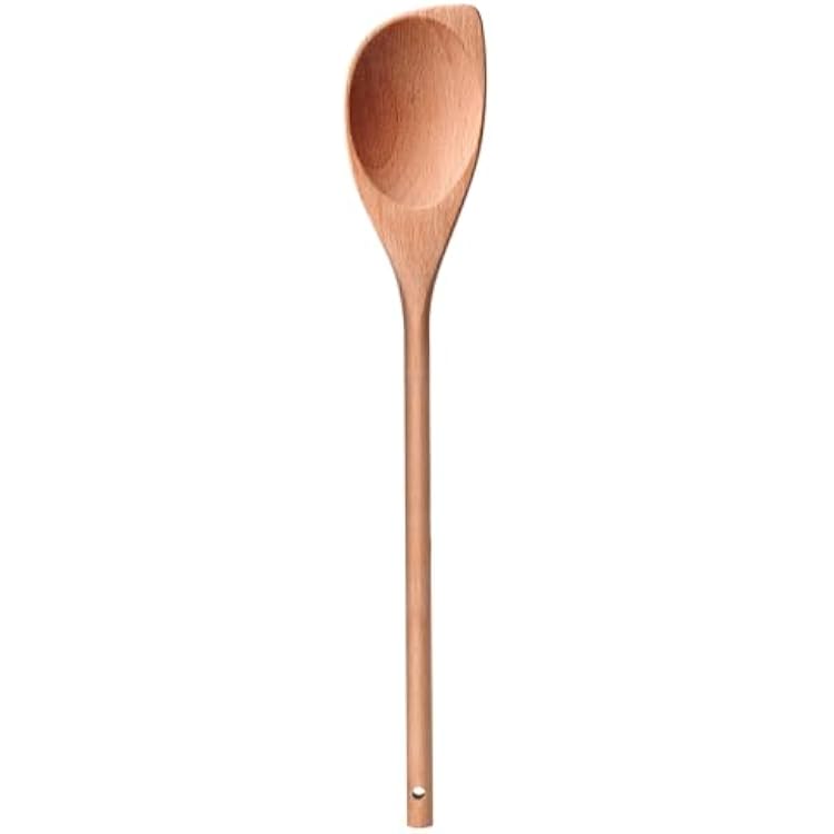 12 Wooden Corner spoon, Solid Wood Spatula & Spoon, Handcraft Wood Spoonula Cooking Utensil, Kitchen Spatulas for Baking, stirring, Serving, Scraping.