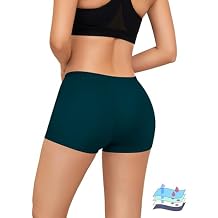 Period Boyshorts Heavy Flow Period Shorts for Women Leakproof Menstrual Panties Period Underwear for Women