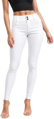 Hybrid & Company Womens Butt Lift V2 Super Comfy Stretch Denim Skinny Jeans