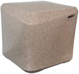 Aqua Outdoors - Small Side Table - for Inside Pool, Sun Shelf & Patio Surfaces - Designed for Shallow Shelves Up to 10 - Compatible with All Pools - Poolside & Sun Deck Tanning - Sandstone Granite | Pool Ledge Table for Inside Pool, In Pool Side Table, Outdoor Patio, All-Weather, Durable, No Rust