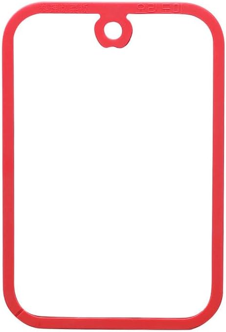Glass cutting board,non toxic cutting boards for kitchen, clear chopping board for countertop,non-slip,dishwasher safe,no scratches,15x10.2,1pcs