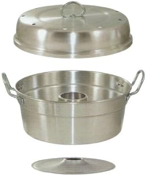 Tredoni Stovetop & Oven Baking Pot 9.5" Multipurpose Aluminum Hollow Ring Cooker (9.5 inch)