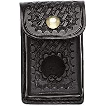 Aker Leather Products Body Alarm Case 584 Body Alarm Case, Basketweave, Black