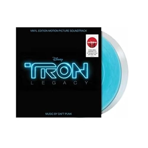 Daft Punk Tron Legacy Soundtrack Record Exclusive Blue Clear