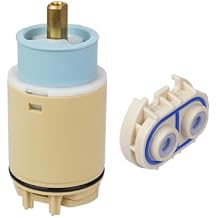 RP70538/RP73625 Single Function Pressure Balance Shower Faucet Cartridge,Shower Valve Cartridge Compatible with Peerless/Delta Single Handle Tub/Showers Faucet (Check Valve Included)