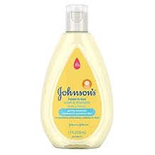 Johnsons Baby Head To Toe Wash And Shampoo 1.7 Ounce (12 Pack)