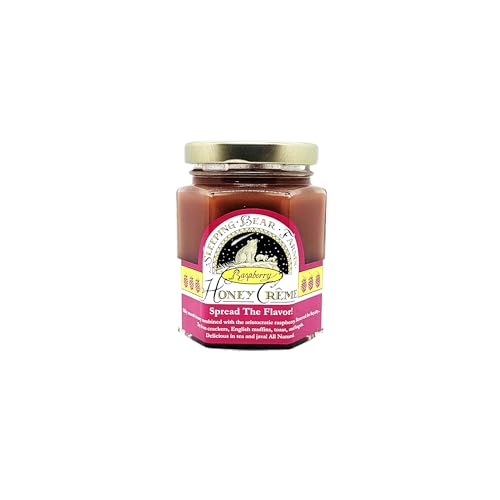 Creamed Raspberry Honey - Raspberry Creme 8 oz. Jar
