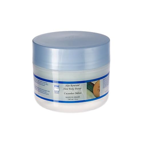 Dead Sea Minerals Shea Body Butter, Moisturizing Cream In Wide Mouth Jar