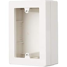BTicino S503BPF Magic Series Wall Box for 3 Switches, White