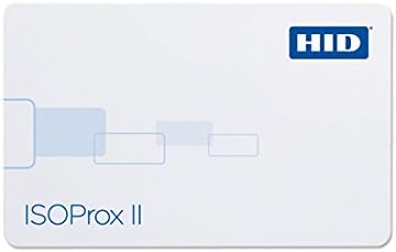 HID 1386LGGMN 1386 ISOProx II Proximity Access Card (10 Pack)