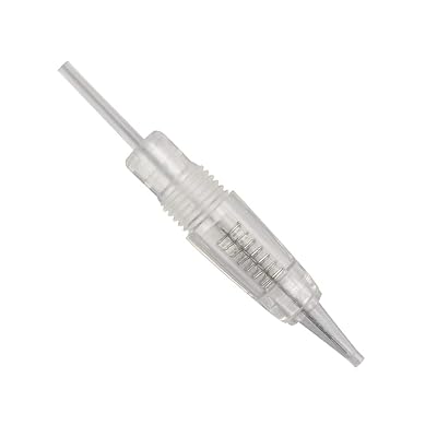 10PCS Round Disposable Screw Tattoo Needles for Makeup Rotary Eyebrow Tattoo Machine Pen Kit J94 3R