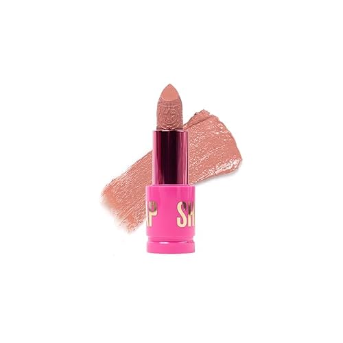 Jeffree Star Cosmetics Shiny Trap Lipstick, 13 Shades Collection, Creamy Formula, High Shine Finish, Nourishing with Pomegranate & Jojoba Oil, 0.11 oz Cowboy Friction