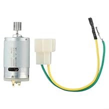 Motors for Electric Vehicles, Reliable Performance RS550 RS380 RS390 Motors Drive Engine Accessory for Children's Electric Cars(390 6V 18000RPM)