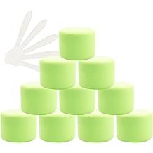 Travel Cosmetic Containers,Travel Bottles Pots,12 PC Empty 50ml Pink Plastic Cosmetic Jars with Screw Lid, 50g Small Pot with Inner Linner for Cosmetic Travel Gel Lip Balm + 5X Spatula (Color : Pink,