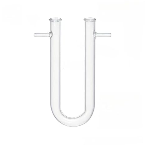 15x150mm & 20x200mm U-Shaped Glass Drying Tube Adapter with Side Arm - Labware Absorption Equipment(15x150mm)
