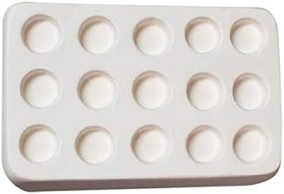 Mega Mini Circle Jewelry Casting Mold - 15 Circles