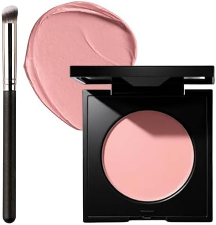 Luminance Under Eye Concealer & Brightener,Concealer Colour Corrector for Dark Circles,Pink Hydrating Lightweight Formula Tired Skin Correcting Brightener,Makeup for a Flawless,Quick