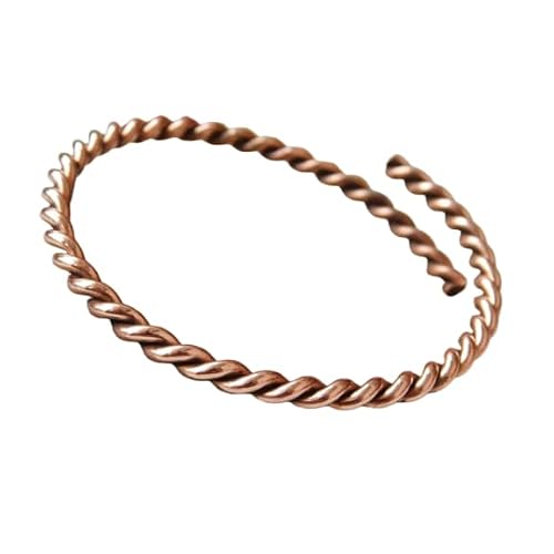 Copper Twisted tensor Bangle bracelet, Cooper Bracelet, Copper Bangle, Wife Gift For Her, Twisted, Antiqued, Copper Jewelry, Artisan Mens Womens Genuine Copper bangle,