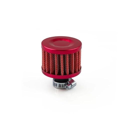 Universal 12mm Car Air Filter Vent Crankcase Breather Filter Valve Stem Covers Mini Air Breather Cold Air IntakeBlack