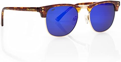 Pilotfish Sherpa Polarized Sunglasses Men Women, TR90 Frame, CR-39 Anti-Reflective Hydrophobic UV400 Lens