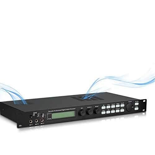 ACEUME Karaoke Mixer, Audio Processor, Microphone Reverberator, ECHO, Mixer MXR2018, 8 Channels, XLR Connectivity