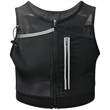 Hydration Running Vest Water Bottle Carrier, Outdoor Sports Trail Backpack for Youth, Teens and Adult