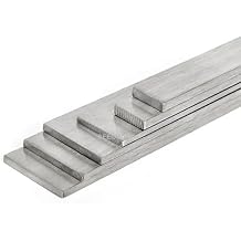 Steel Plate Sheet Metal 1Pcs 4mm Thickness 316L Stainless Steel Flat Bar Plate Rod Width 10/15/20/25/30/40/50/60/80mm Length 100mm 200mm 300mm 500mm(4x20x200mm)