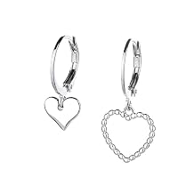 925 Sterling Silver Hoop Earrings for Women | Small Zircon Inlay Hoops Stud Earring Fashion Jewelry Gift