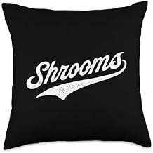 Shrooms Throw Pillow