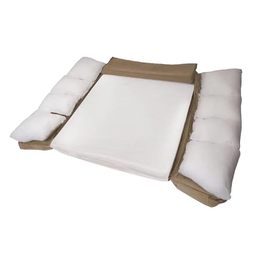 Barker Beds SUV Edition Waterproof Liner Extra Large 100% Waterproof Inner Protector for Orthopedic Dog Car Bed Shields Foam from Accidents & Spills Quiet, Easy to Clean & Install