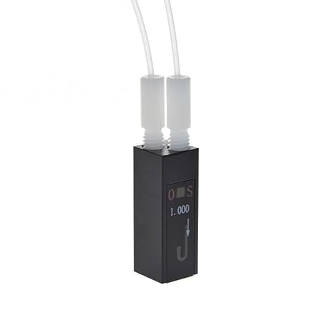 32ul Quartz Flow Cuvette Cell | 10mm Path Length Micro-Volume Lab Flow Cell