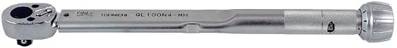 Tohnichi Preset Shape Torque Wrench, Insertion Angle 12.7 mm, Overall Length 333 mm