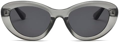 Fashion Cat Eye Sunglasses Women Shades UV400 Trendy Brown Striped Sunglasses UV400 Men Luxury Oval Sun Glasses N47