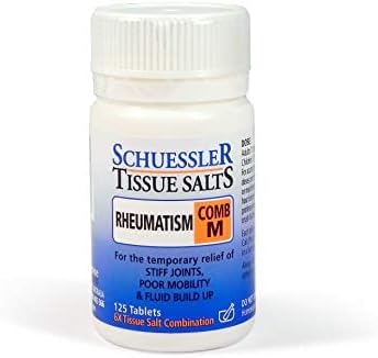 Schuessler Tissue Salts Comb M - Rheumatism - 125 Tablets