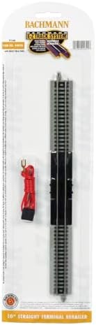 Bachmann 10" Straight Terminal Rerailer With Wire - N Scale