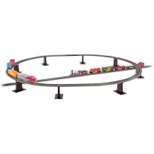 Bachmann Trains - Snap-Fit E-Z TRACK 8 PC. E-Z TRACK TALL PIER SET - NICKEL SILVER Rail With Grey Roadbed - N Scale