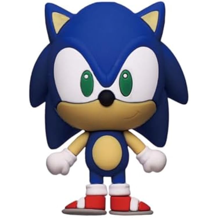 Monogram Sonic The Hedgehog 3D Foam Magnet