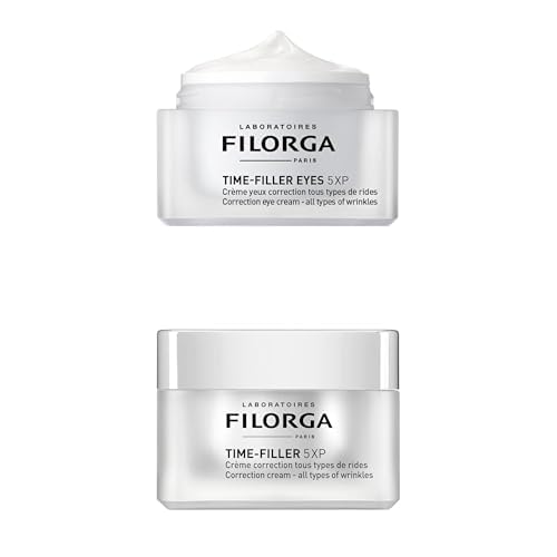 Filorga Time-Filler Eyes Daily Anti Aging and Wrinkle Reducing Eye Cream With Hyaluronic Acid to Minimize Wrinkles and Dark Circles, Lift Eyelids, and Enhance Lashes