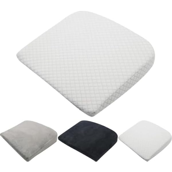 TAKEY Triangular Pillow, High Resilience, Mat, Smooth Triangular Cushion, Waist Cushion, Semicircular Pillow, Slant Pillow, Velboa Material, Fits Body, Foldable, Diagonal, Convenient Goods, Backrest,